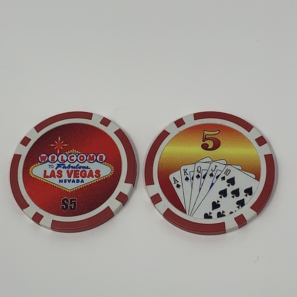 $5 casino chip Welcome to Fab Las Vegas Gambling - Picture 2 of 7